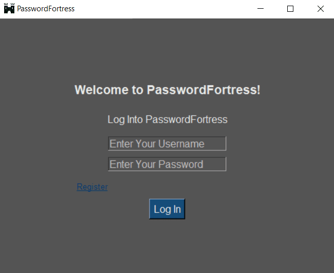 Password Fortress